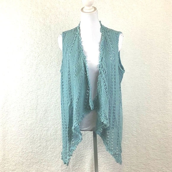 Chico’s Open Knit Cardigan, Women’s  Size 1. - Picture 1 of 9
